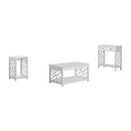 36 Table basse Middlebury, table d'appoint avec plateau et console – Alaterre Furniture