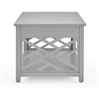36 Table basse Middlebury, table d'appoint avec plateau et console – Alaterre Furniture
