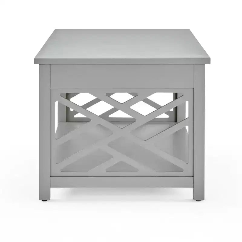 36 Table basse Middlebury, table d'appoint avec plateau et console – Alaterre Furniture