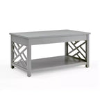 36 Table basse Middlebury, table d'appoint avec plateau et console – Alaterre Furniture