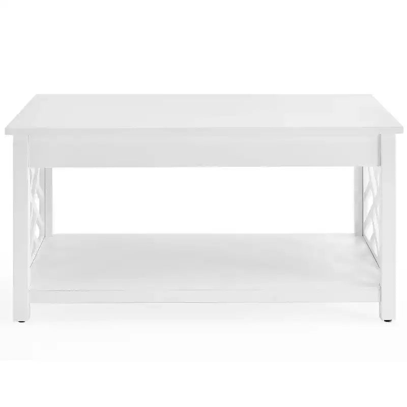36 Table basse Middlebury, table d'appoint avec plateau et console – Alaterre Furniture