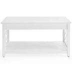 36 Table basse Middlebury, table d'appoint avec plateau et console – Alaterre Furniture