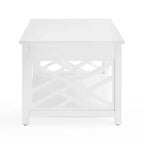 36 Table basse Middlebury, table d'appoint avec plateau et console – Alaterre Furniture