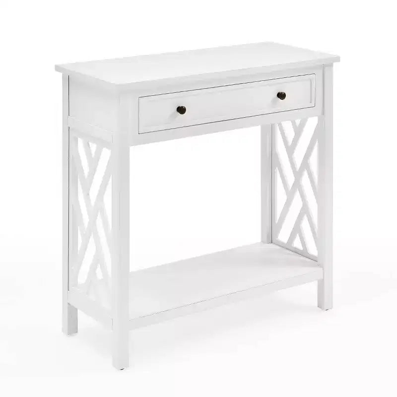 36 Table basse Middlebury, table d'appoint avec plateau et console – Alaterre Furniture