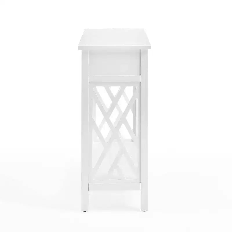 36 Table basse Middlebury, table d'appoint avec plateau et console – Alaterre Furniture