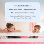 Max & Lily Lit superposé double sur toute la taille, Lits superposés en bois massif avec échelle pour enfants