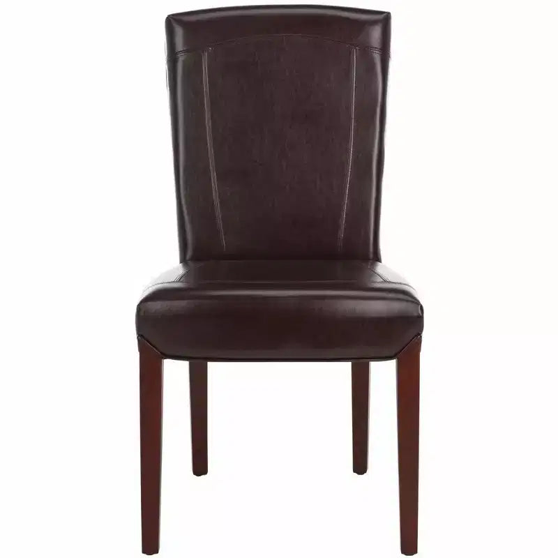 Chaise d'appoint en cuir Ken (lot de 2) - HUD8200 - Safavieh Couture