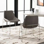 Chaise de salle à manger Alexis Mid-Century (Lot de 2) - DCH3000 - Safavieh