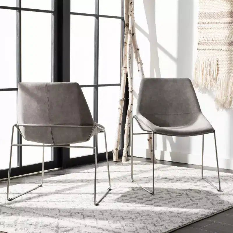 Chaise de salle à manger Alexis Mid-Century (Lot de 2) - DCH3000 - Safavieh