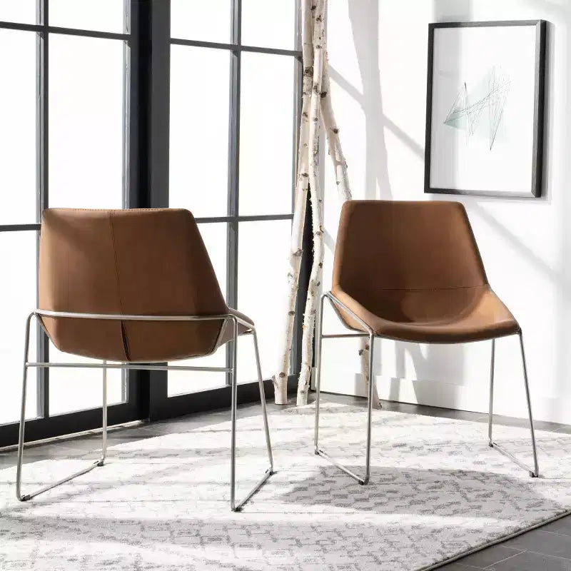 Chaise de salle à manger Alexis Mid-Century (Lot de 2) - DCH3000 - Safavieh