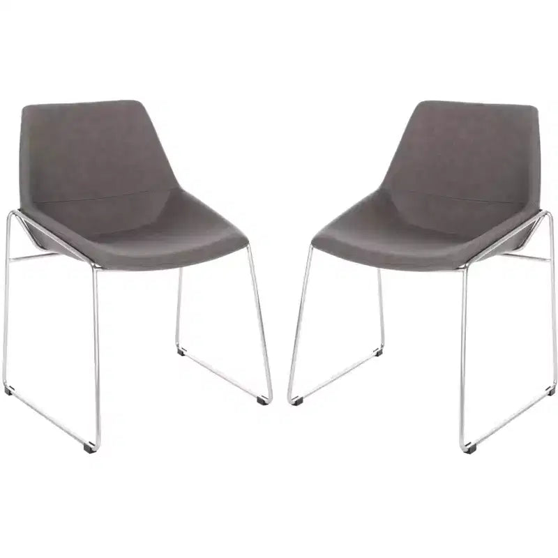 Chaise de salle à manger Alexis Mid-Century (Lot de 2) - DCH3000 - Safavieh