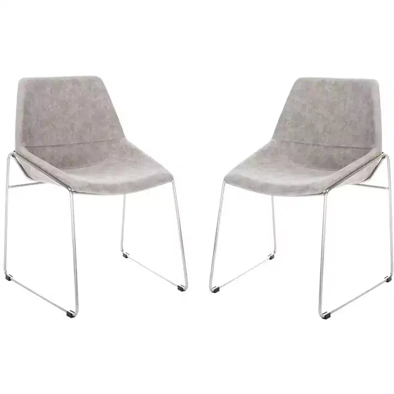 Chaise de salle à manger Alexis Mid-Century (Lot de 2) - DCH3000 - Safavieh