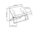 Petite banquette enfant pliable - Pillowfort
