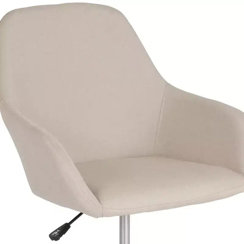 Chaise de bureau mi-hauteur Flash Furniture Cortana pour la maison et le bureau