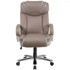 Flash Furniture HERCULES Series Grand & Tall, capacité de 226 kg, fauteuil de bureau ergonomique pivotant en LeatherSoft avec assise extra large