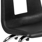 Chaise d'écolier empilable Flash Furniture Advantage Student - 30,5 cm