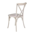 Lot de 2 chaises Advantage X-Back en résine Flash Furniture