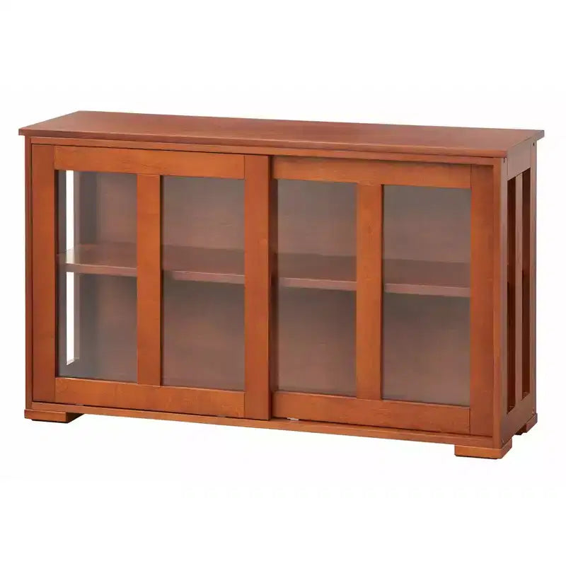 Meuble de rangement empilable Pacific Buylateral avec portes coulissantes en verre