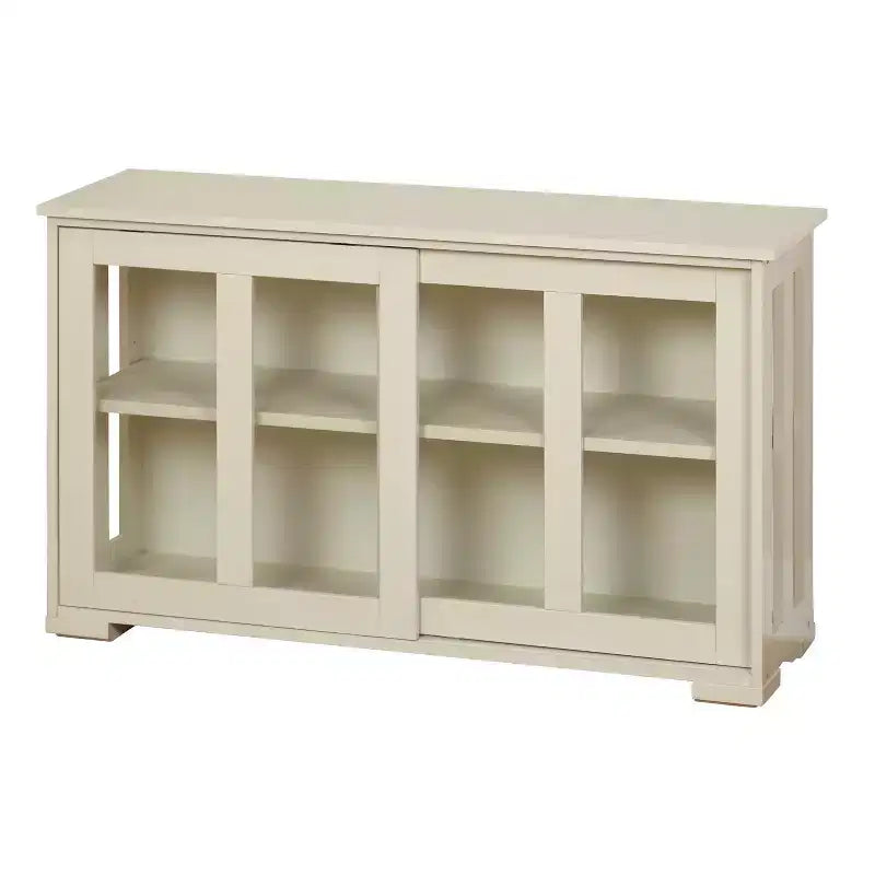 Meuble de rangement empilable Pacific Buylateral avec portes coulissantes en verre