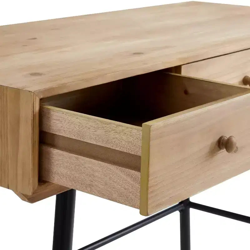 Bureau 3 tiroirs Cailan - Linon