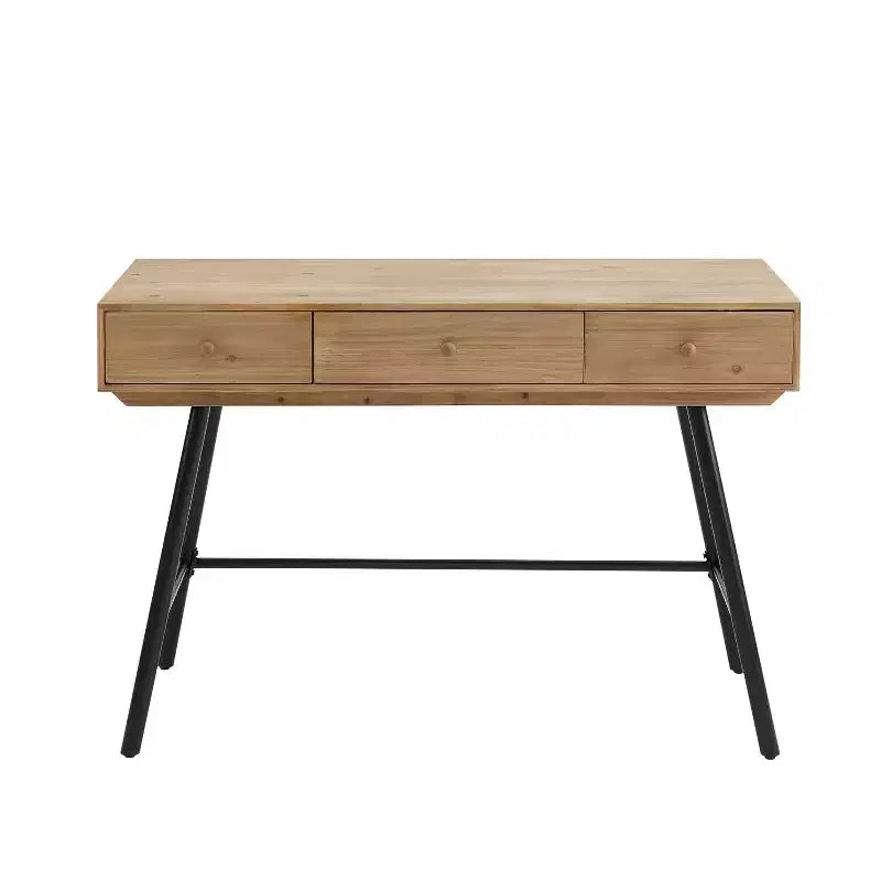 Bureau 3 tiroirs Cailan - Linon