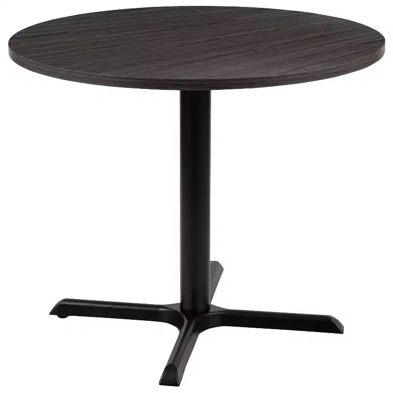 Table de conférence multi-usage ronde Emma et Oliver de 36 po – Table de réunion pour bureau