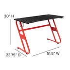 Ensemble de jeu Emma et Oliver – Support de bureau pour casque et gobelet et fauteuil inclinable avec repose-pieds