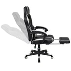 Ensemble de jeu Emma et Oliver – Support de bureau pour casque et gobelet et fauteuil inclinable avec repose-pieds