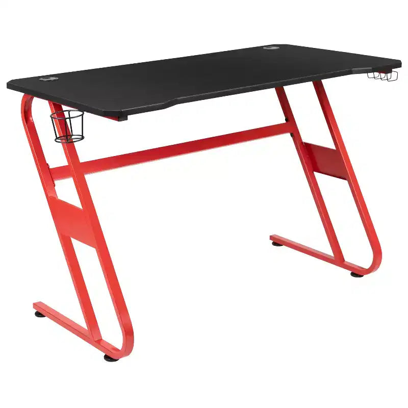 Ensemble de jeu Emma et Oliver – Support de bureau pour casque et gobelet et fauteuil inclinable avec repose-pieds