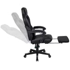 Ensemble de jeu Emma et Oliver – Support de bureau pour casque et gobelet et fauteuil inclinable avec repose-pieds