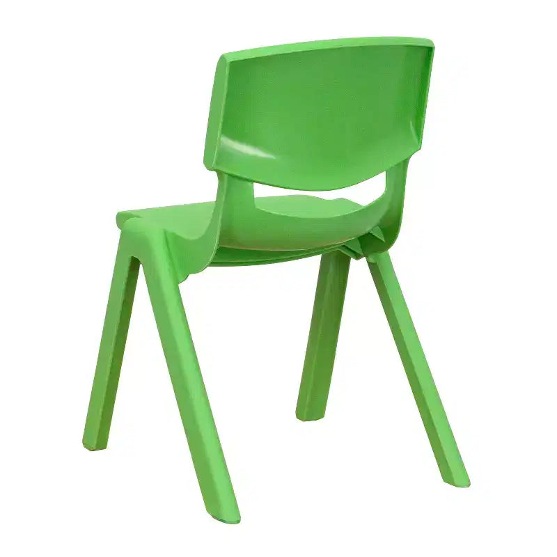 Chaise d'école empilable en plastique Emma et Oliver, lot de 4, hauteur d'assise 30,5 cm - Chaise pour enfants