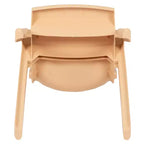 Chaise d'école empilable en plastique Emma et Oliver, lot de 4, hauteur d'assise 30,5 cm - Chaise pour enfants