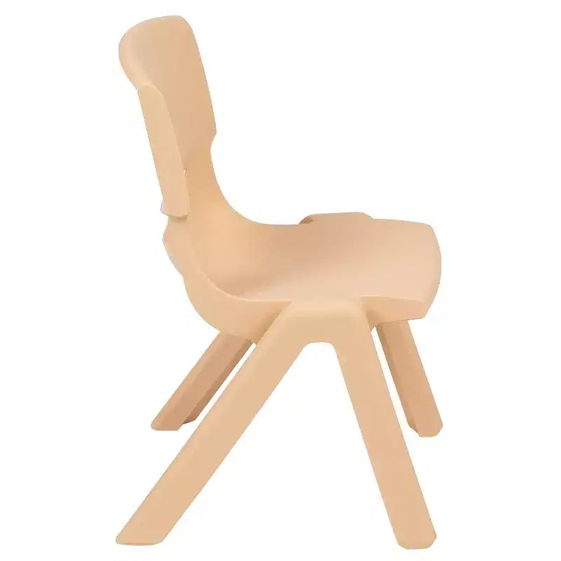 Chaise d'école empilable en plastique Emma et Oliver, lot de 4, hauteur d'assise 30,5 cm - Chaise pour enfants