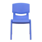 Chaise d'école empilable en plastique Emma et Oliver, lot de 4, hauteur d'assise 30,5 cm - Chaise pour enfants
