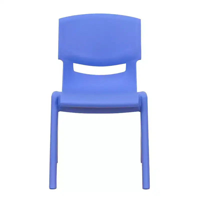 Chaise d'école empilable en plastique Emma et Oliver, lot de 4, hauteur d'assise 30,5 cm - Chaise pour enfants