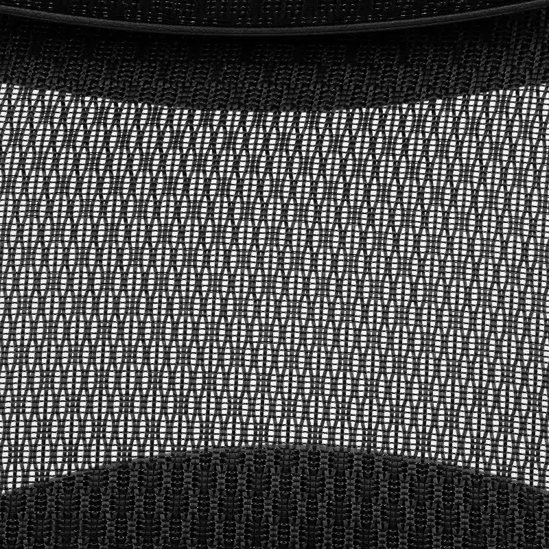 Chaise de bureau ergonomique en maille Emma et Oliver – Bascule synchrone, appui-tête, accoudoirs pivotants réglables