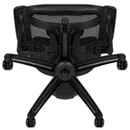 Chaise de bureau ergonomique en maille Emma et Oliver – Bascule synchrone, appui-tête, accoudoirs pivotants réglables