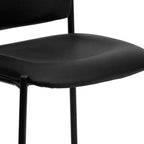 Chaise de réception latérale empilable en acier Emma et Oliver Comfort