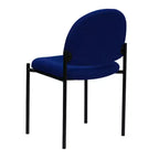 Chaise de réception latérale empilable en acier Emma et Oliver Comfort