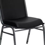 Chaise empilable d'accueil/d'invité robuste Emma et Oliver