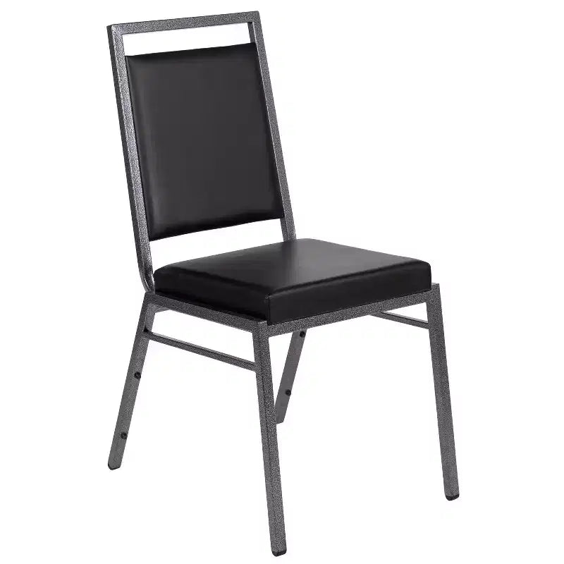 Emma and Oliver Square Back Banquet Stack Chair - Wedding Party Event Chair