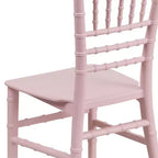 Chaise Chiavari en résine tout usage Emma et Oliver Childs pour la maison ou la location à domicile
