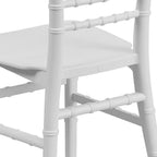 Chaise Chiavari en résine tout usage Emma et Oliver Childs pour la maison ou la location à domicile