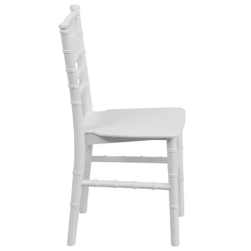 Chaise Chiavari en résine tout usage Emma et Oliver Childs pour la maison ou la location à domicile