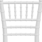 Chaise Chiavari en résine tout usage Emma et Oliver Childs pour la maison ou la location à domicile