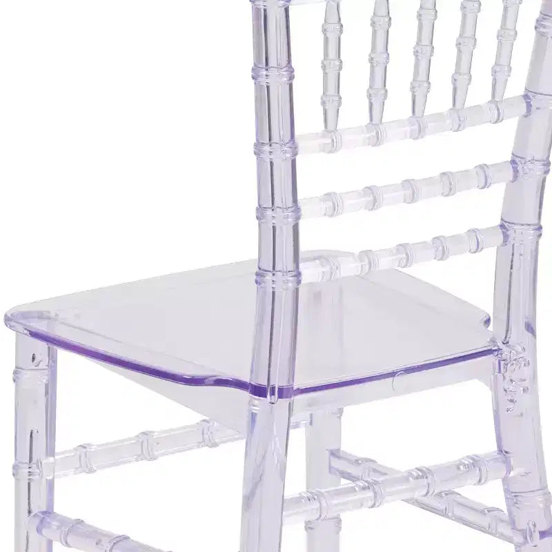 Chaise Chiavari en résine tout usage Emma et Oliver Childs pour la maison ou la location à domicile