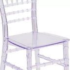 Chaise Chiavari en résine tout usage Emma et Oliver Childs pour la maison ou la location à domicile
