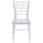 Chaise Chiavari en résine tout usage Emma et Oliver Childs pour la maison ou la location à domicile