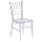 Chaise Chiavari en résine tout usage Emma et Oliver Childs pour la maison ou la location à domicile