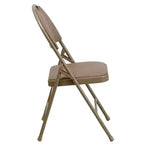 Chaise pliante rembourrée Emma et Oliver, lot de 2, facile à transporter, pour la maison et le bureau, pour fêtes et événements